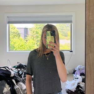 Brandy Melville, loose striped T-shirt